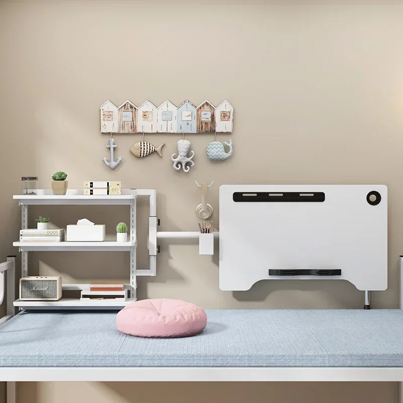 

Dormitory artifact, college student bed desk, foldable small table, computer desk
