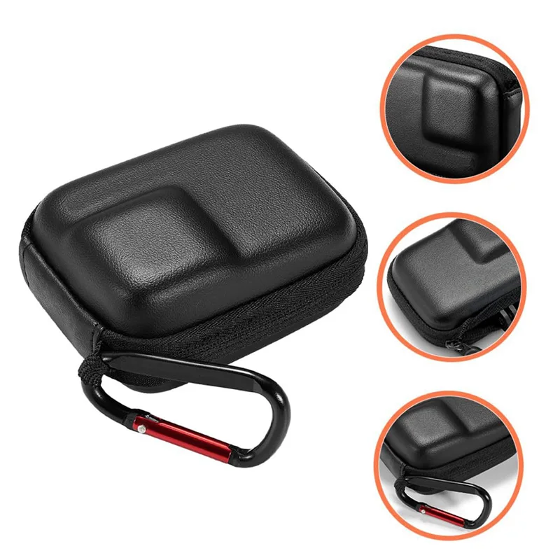 Half Open Quick Release Carrying Bag for DJI Osmo Action 5Pro/4/3 GoPro Hero 13 12 11 10 Camera Mini Storage Bag Protective Case