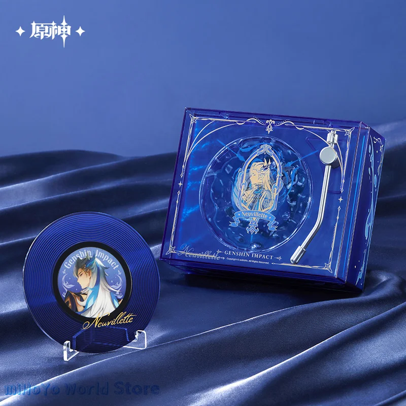 [رسمي] Neuvillette سمّاعات بلوتوث MiHoYo الأصلي Merch Genshin Impact Neuvillette حلية Doujin تأثيري هدية عيد ميلاد