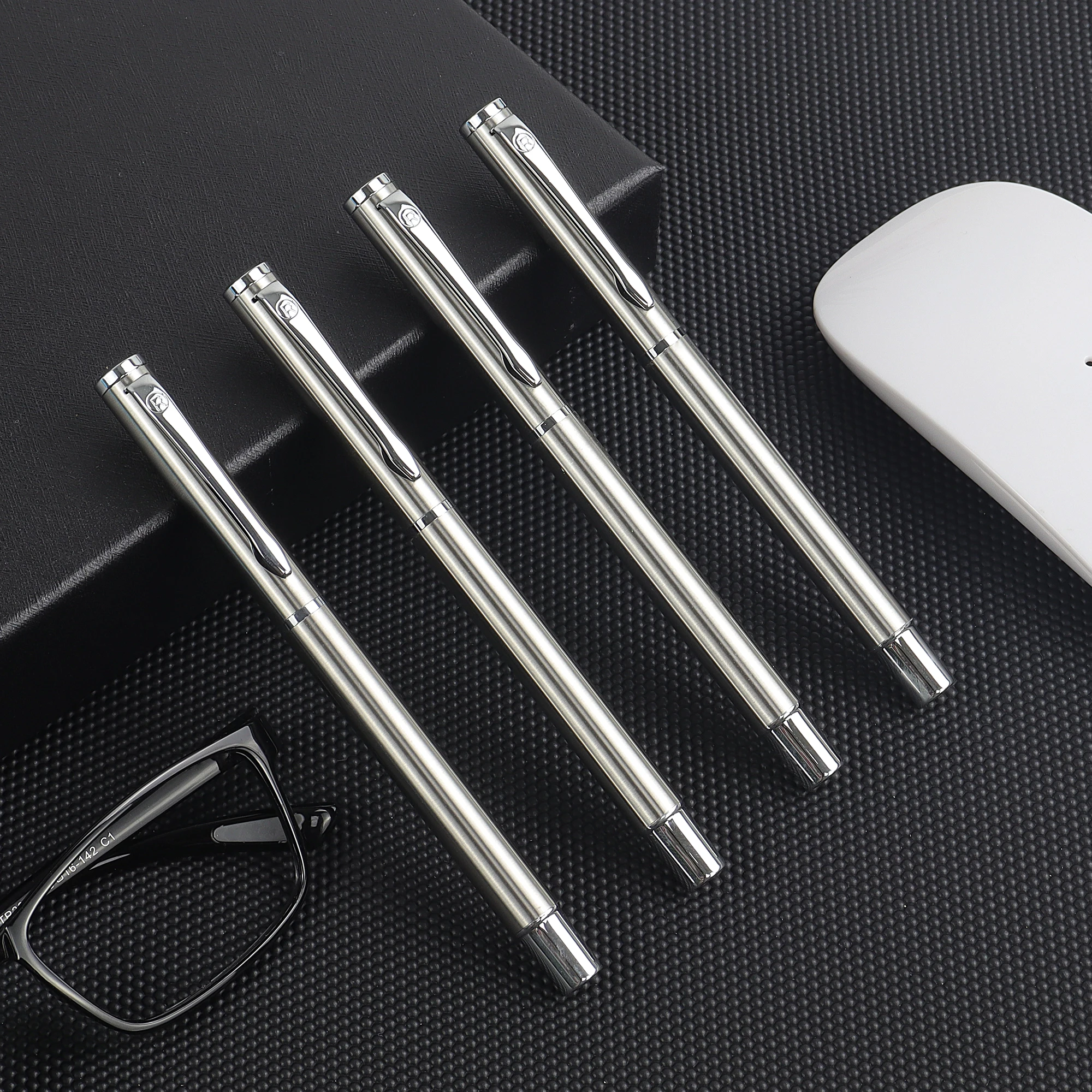 1set Professional Business Fountain Pen, Low-Key and Convenient, Lightweight Design - Ideal for On-the-Go Use