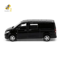 TINY 1:64 Ben-chi Vito NO.83 Black Alloy Simulation Model Car