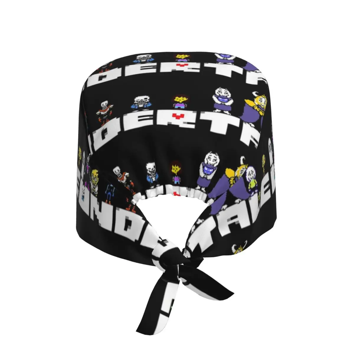 Graphic Video Game Undertale Monster Friend Scrub Hat Doctor Working Surgical Cap Unisex Adjustable Nursing Caps for Dentist
