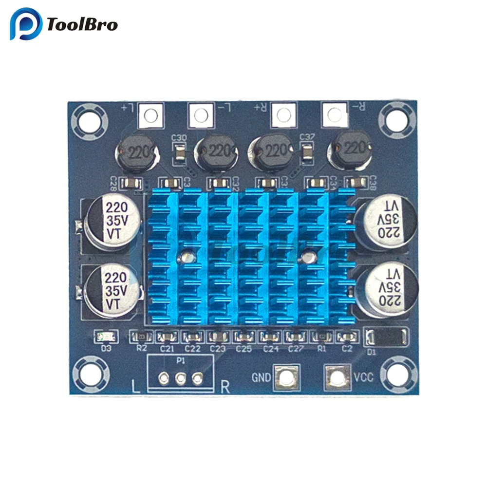 XH-A232 TPA3110 30W+30W 2.0 Channel Stereo Digital Power Amplifier Board DC 8-26V 12V 24V for Arduino Car Home Speaker Subwoofer