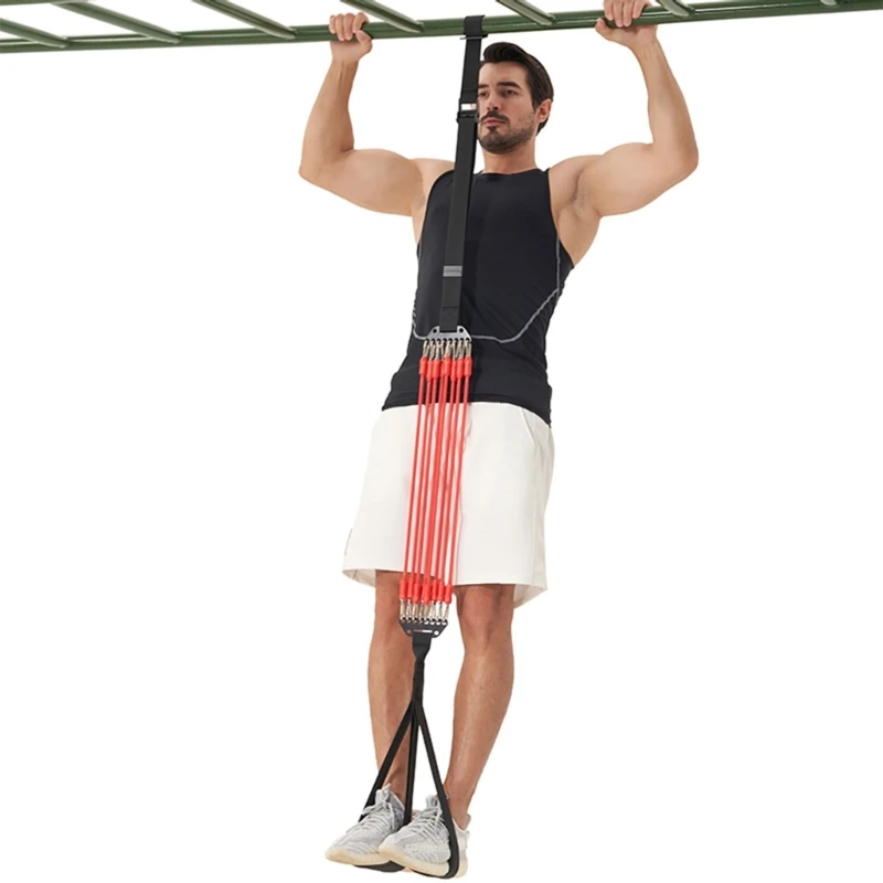 240LB Heavy Pull Up Band Resistance Band for Pull Up Workout Pull Up Bar Band Pull Up Assistance Band, Height Adjustable