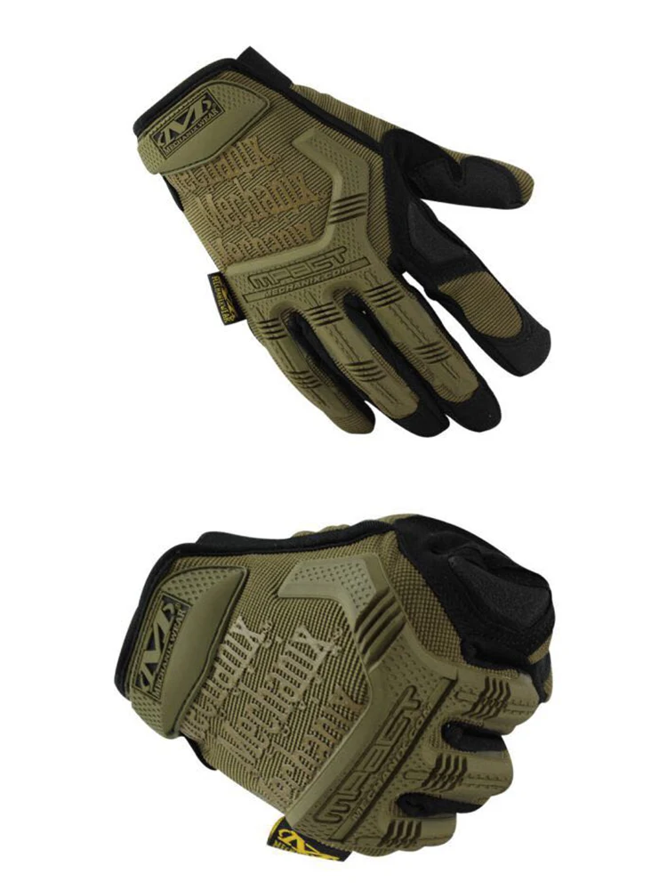 Tactical gloves, special forces men's full finger combat touch screen, outdoor cycling anti slip, wear-resistant, breathable