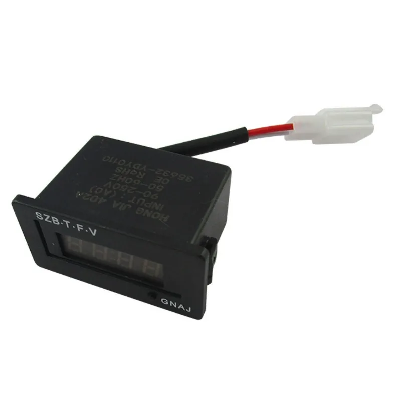 402A Generator Digital Display Meter, Household Gas-oline Generator Accessory, Voltage and Frequency Meter with Timing Function