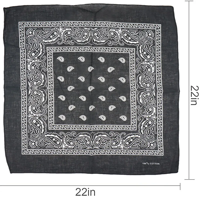 100% bawełna chustka w stylu paisley czeski HipHop unisex maska ​​na twarz z pałąkiem na głowę uniwersalna opaska na szyję na zewnątrz kaptur motocyklowy krawat na szyję