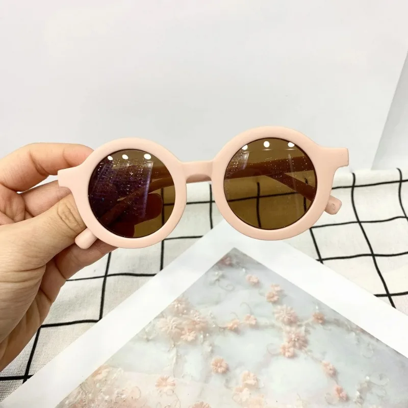 Cute kids Sunglasses parent child frosted glasses new 1-8 year old baby decorative Sunglasses trendy kids Sunglasses