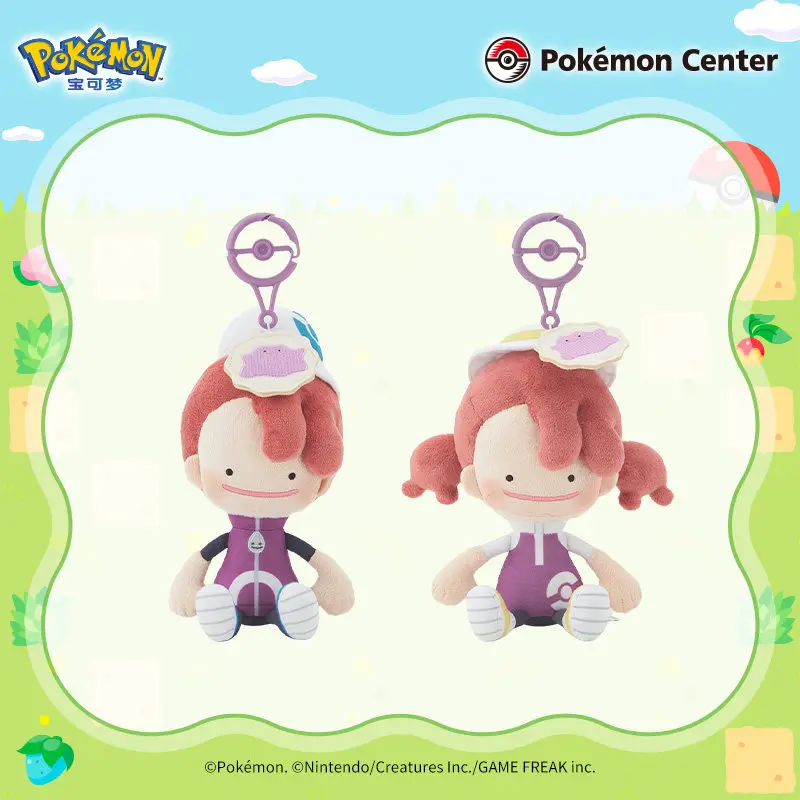 pokemon-center-pokopia-series-ditto-blue-yellow-style-plush-pendant-toy-doll-cute-soft-birthday-christmas-gifts