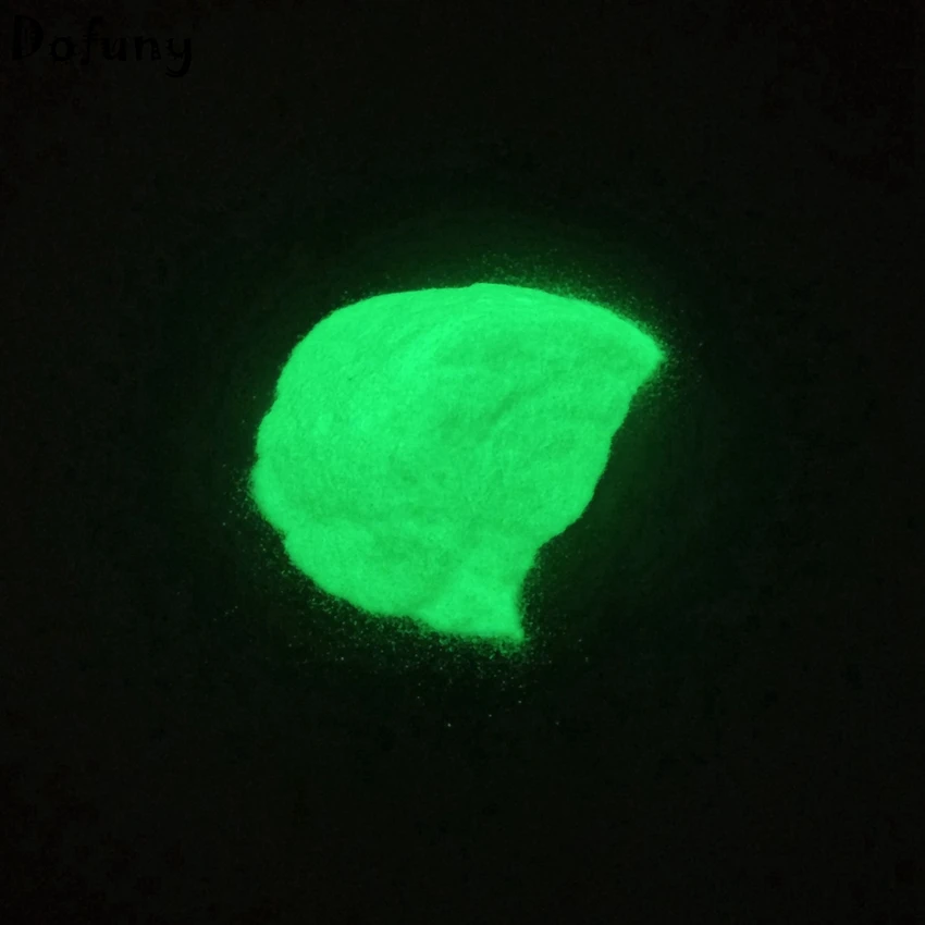 

Dofuny White Green Luminous Powder Dust Phosphor Nails Glitter Photoluminescent Pigment Resin Paint Powder