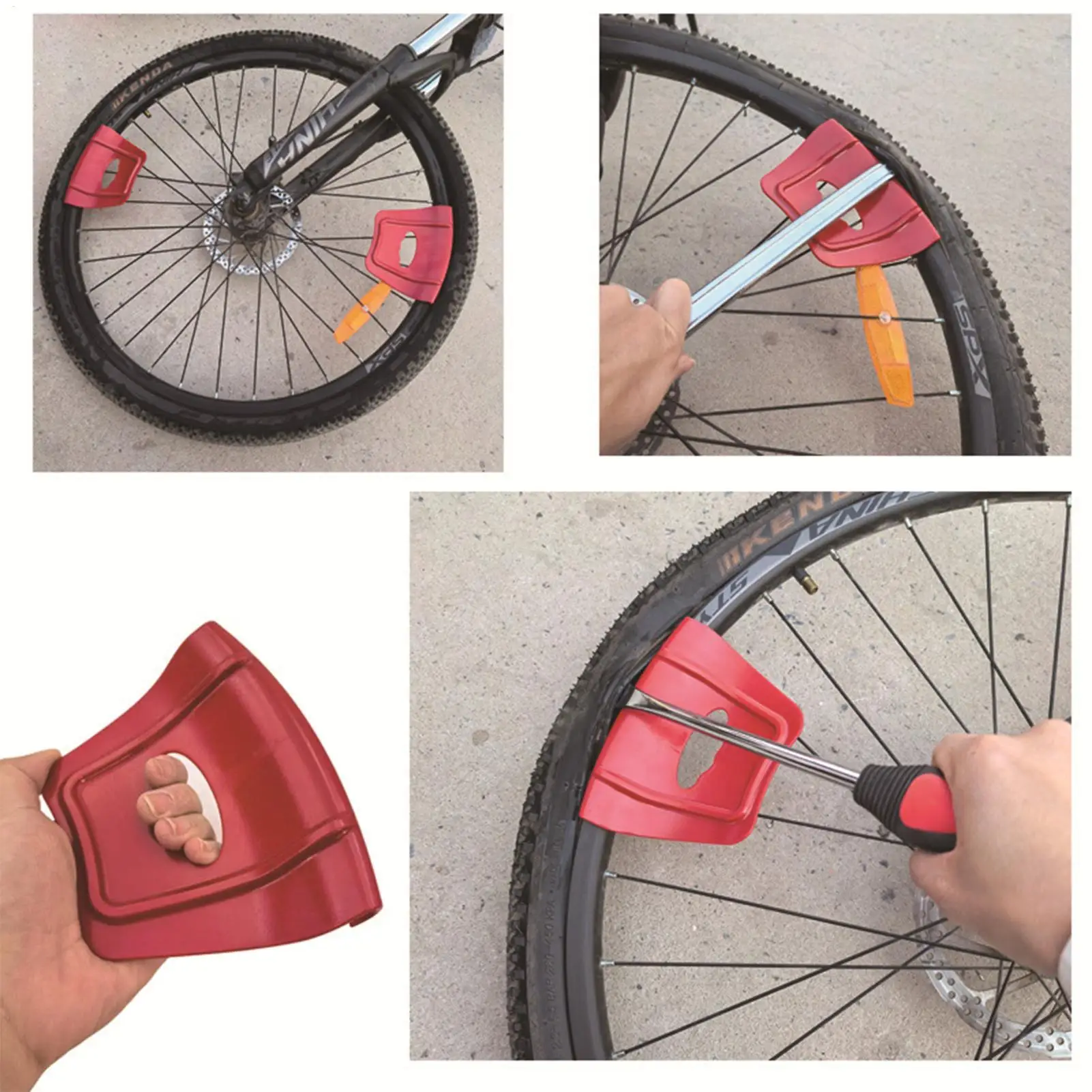 Wheel Rim Protector Tire Shield Tool High-Strength Tire Rims Shield Cover For Road Gravel Dirtbike Bike Protection view 4
