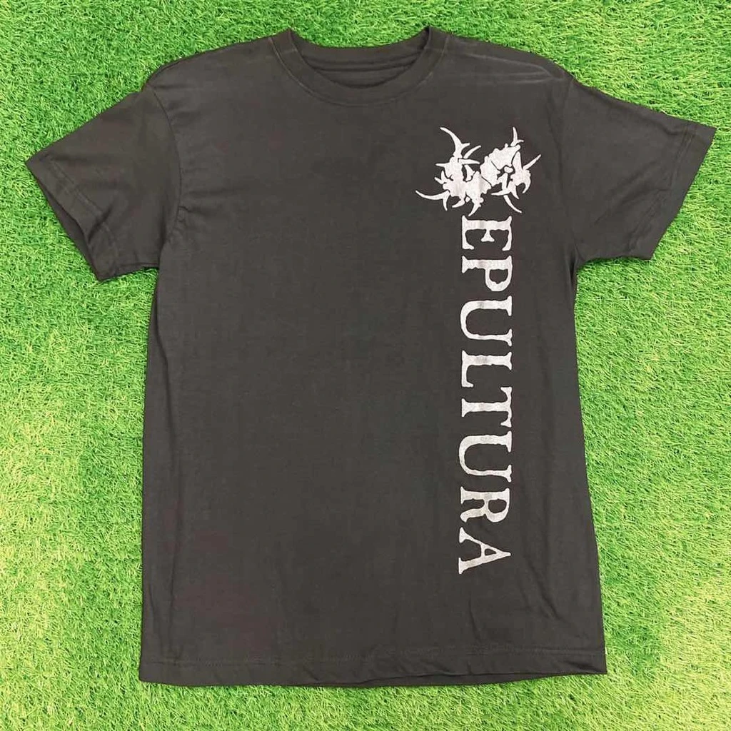 

Sepultura Beneath The Remains Made in Spain Premium Cotton Tee Rock Band Shirts Rockers Motorcycle T-Shirt The Sadies Leone Twin