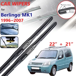 Front Windscreen Windshield Wipers For Citroen Berlingo MK 1 1996~2007 1997 1999 2000 2002 2006 Car Wiper Blade Car Accessories