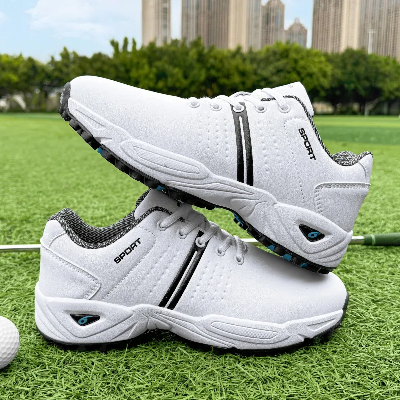 

Men Professional Walking Comfortable Golfing Footwears Size 40-46 Golfers Sneaker