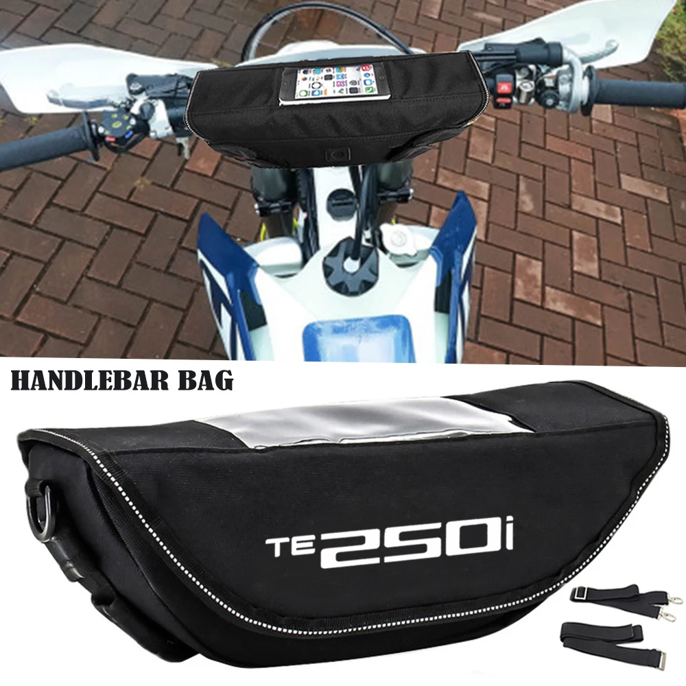 For Husqvarna TE250i TE300i 2018- 2021 2022 TE 250i 300i Motorcycle Handlebar bag waterproof handlebar travel navigation bag