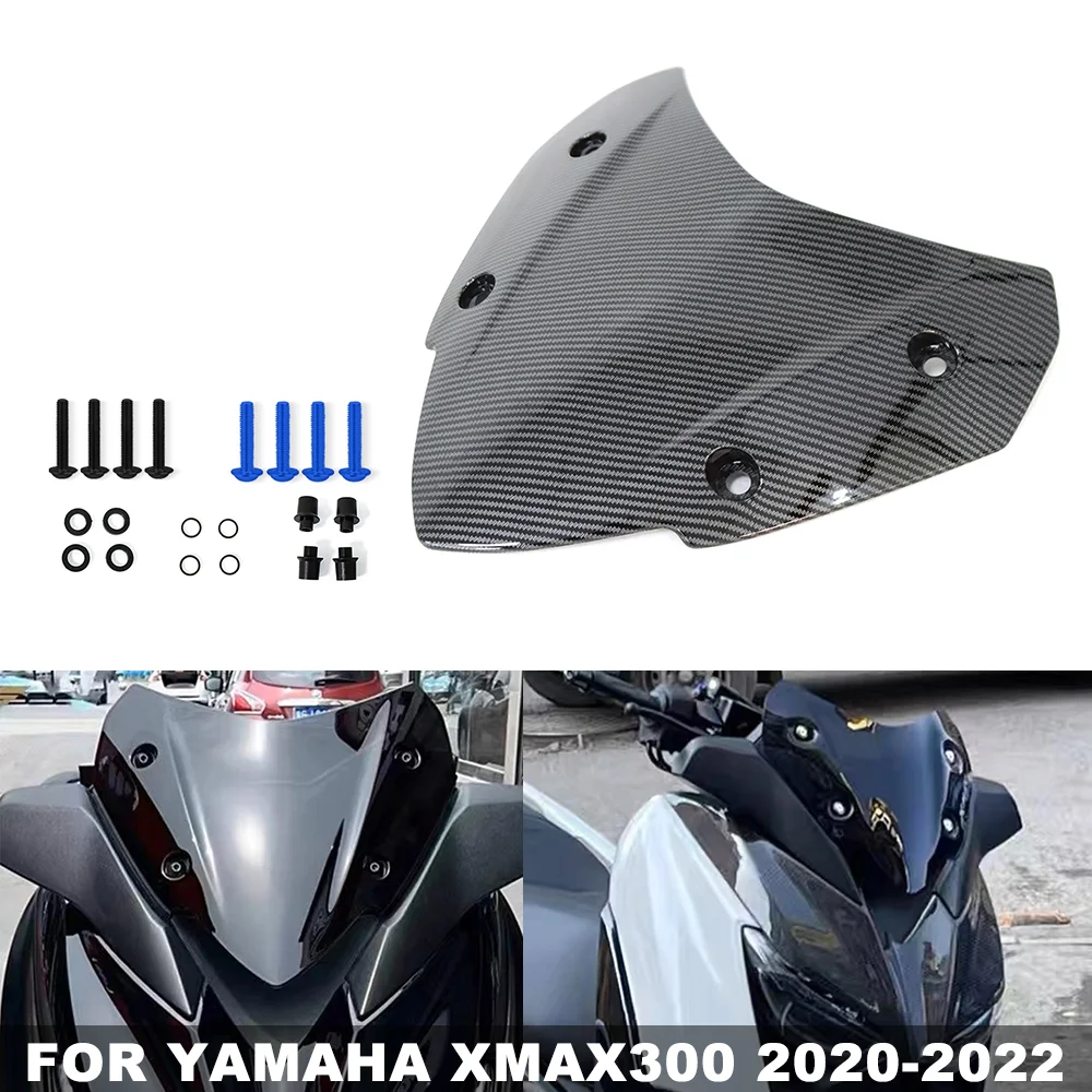 

Переднее ветровое стекло мотоцикла, ветрозащитный козырек, дефлектор для YAMAHA XMAX 250/XMAX 300 Xmax 250/350, спортивный экран 2020 2021 2022