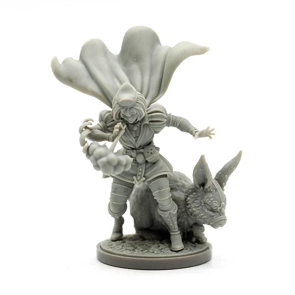 

38mm Resin model kits figure beauty colorless and self-assembled A-2105