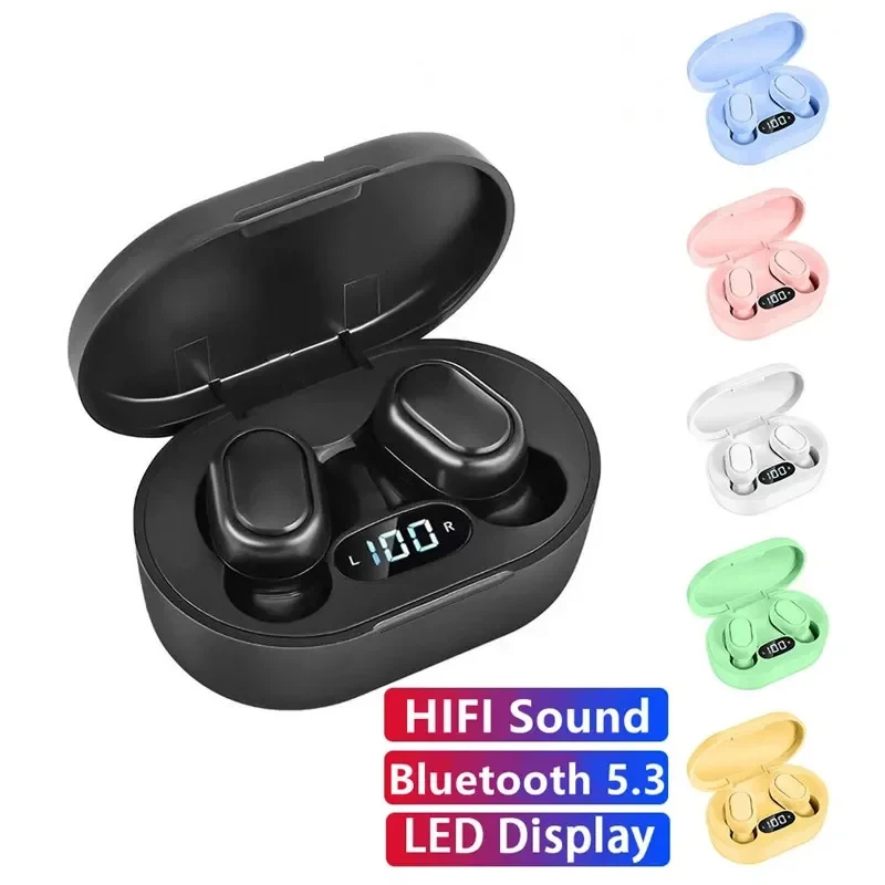 TWS Wireless Headphones Bluetooth Earphone Control Sport Headset Waterproof Microphone Music Earphone Work On All Smartphone