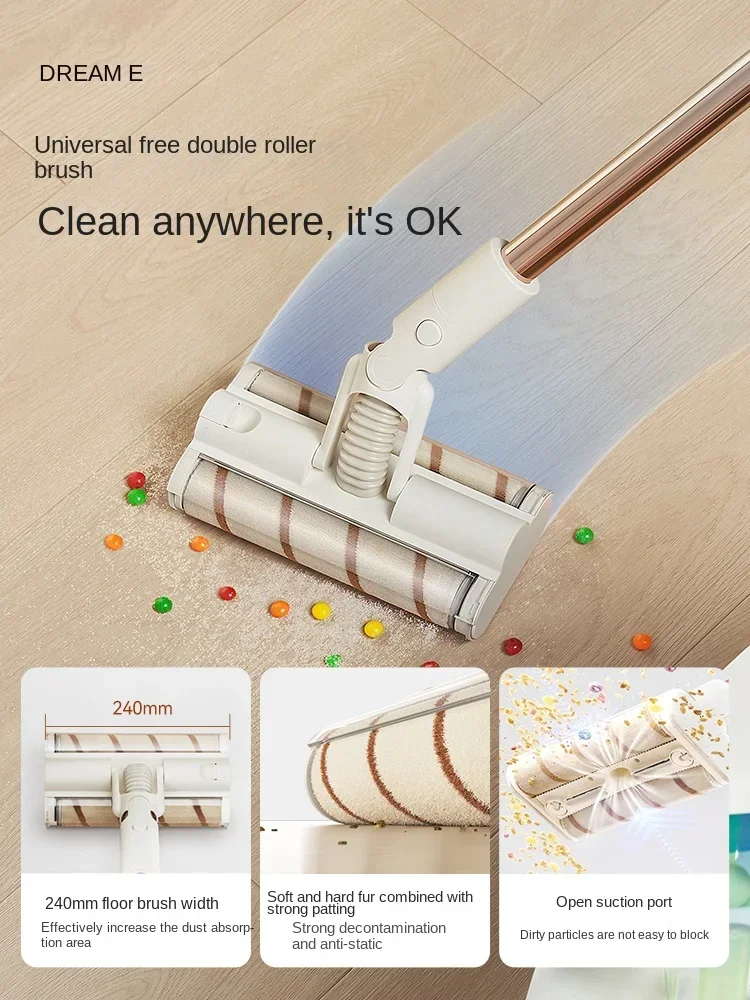 [Lightweight Double Roller Brush] DREAME V12slim Wireless Vacuum Cleaner Household Appliances Large Suction Mite Removal