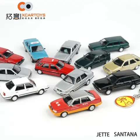XCARTOYS 1/64 Volkswagen Jetta Santana Wagon coche juguetes de aleación vehículo de Motor modelo de Metal fundido a presión para niños