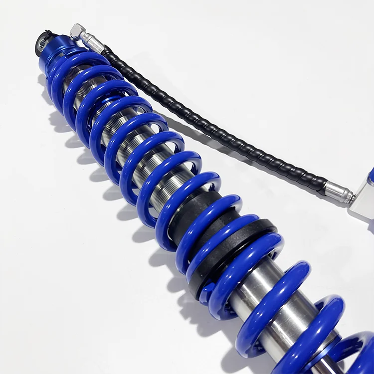 Adjustable Blue 2.5 Inch Pipe Diameter Double Coilovers Shock Absorbers