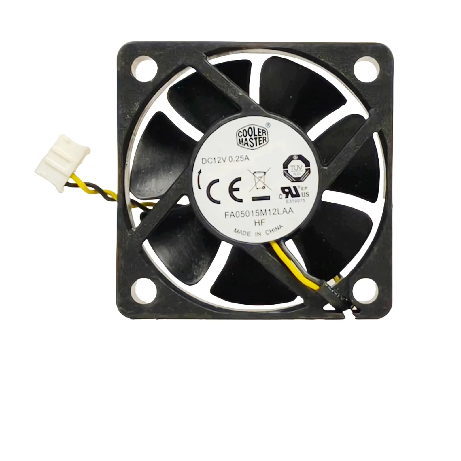 

For Cooler Master FA05015M12LAA 50x50x15mm 12V 0.25A High Airflow DC Industrial Cooling Fan for IPC & Servers