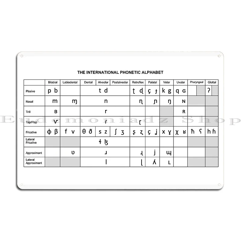 لوحات تسجيل معدنية مخططة Ipa تخلق لوحات تزيين غرفة المعيشة ملصق تسجيل القصدير