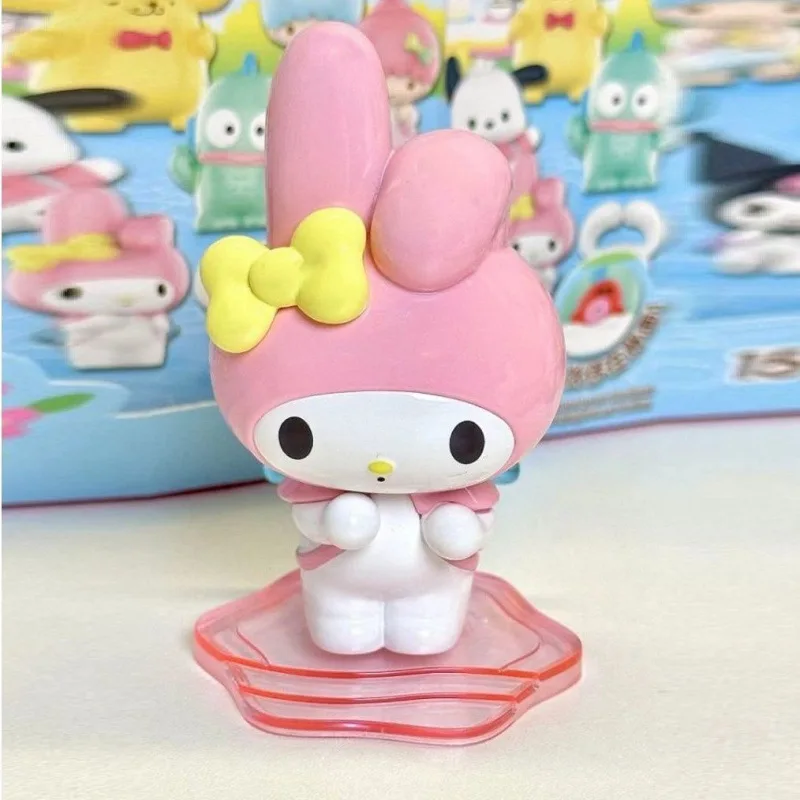 サンリオ クロミ マイメロディ ハンギョドン シナモロール ポムポムプリン アニメ ブラインドボックス フィギュア デスクトップ かわいい飾り ギフト デコレーション カワイイ