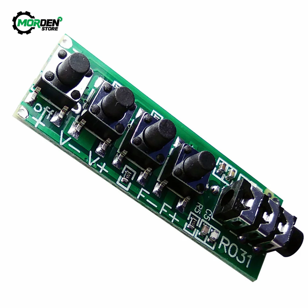 Two-channel Stereo FM Radio Module FM Receiver Board 76.0MHz~108.0MHz RDA5807 Board for Electrical Tool Accessories