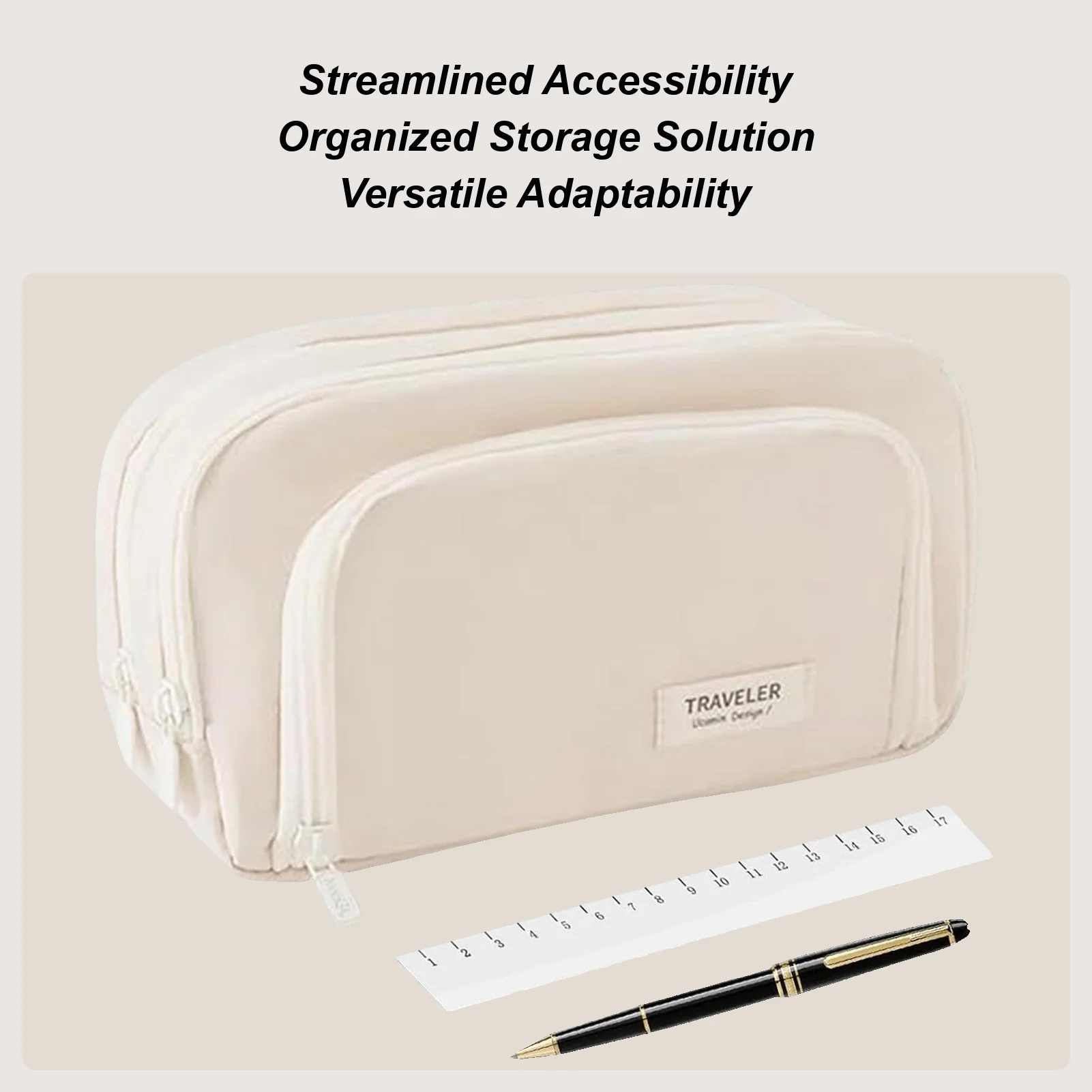 مقلمة الحقيبة مقلمة الحقيبة القرطاسية حقيبة مستحضرات تجميل اللوازم المدرسية للسفر المعلم طالب حقيبة المدرسة