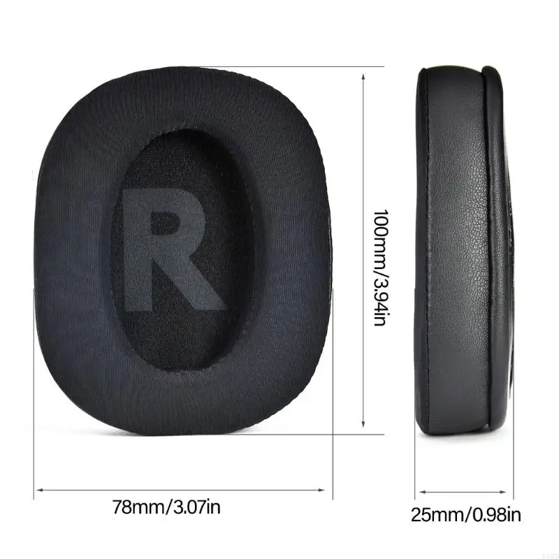 E0BB cao Fidelitys âm thanh Ear Pad Windproof Mic Cover tương thích cho nghe GPRO/GPRO X Earpads để có chất lượng âm thanh