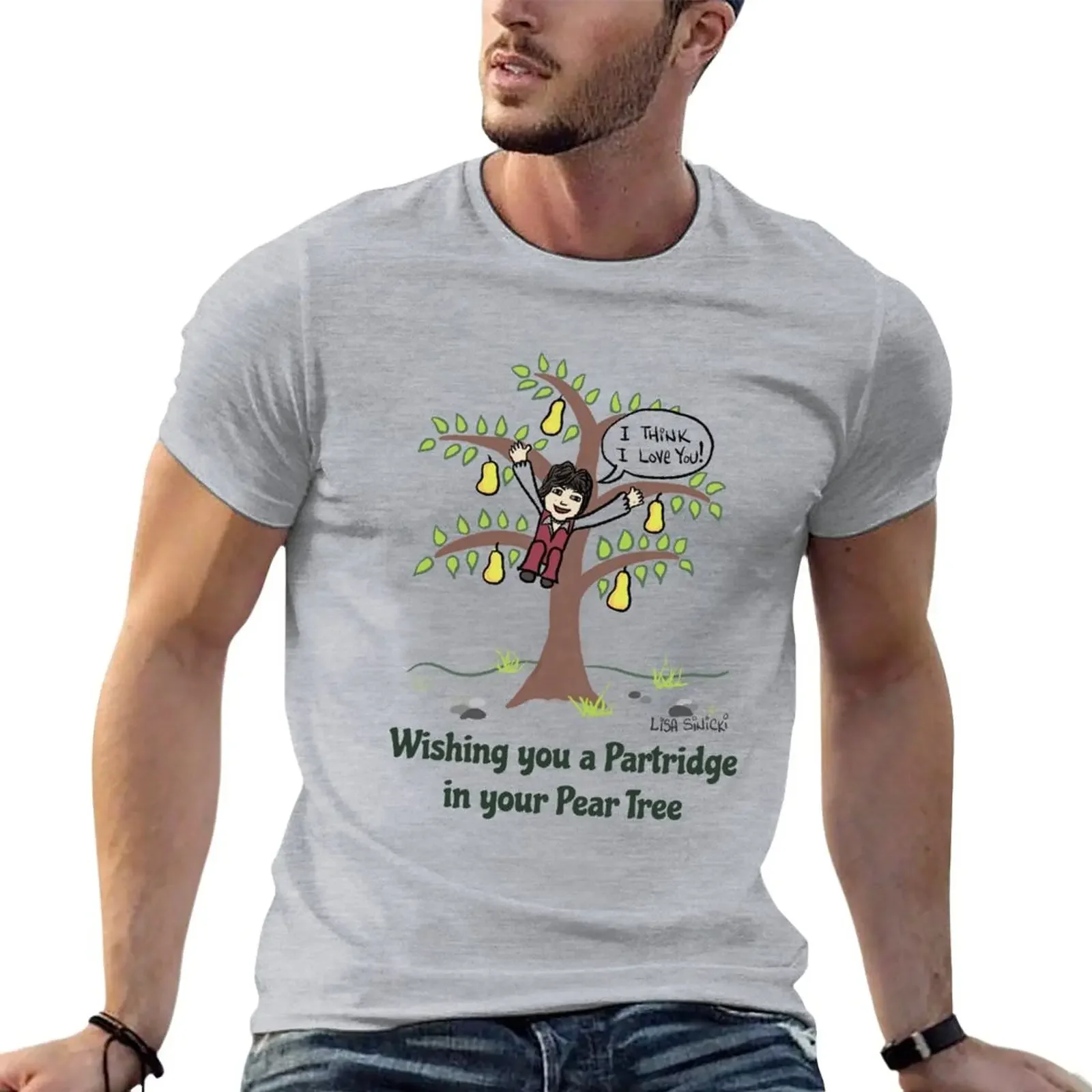 Partridge in you Pear Tree T-Shirt tops new edition mens t shirt