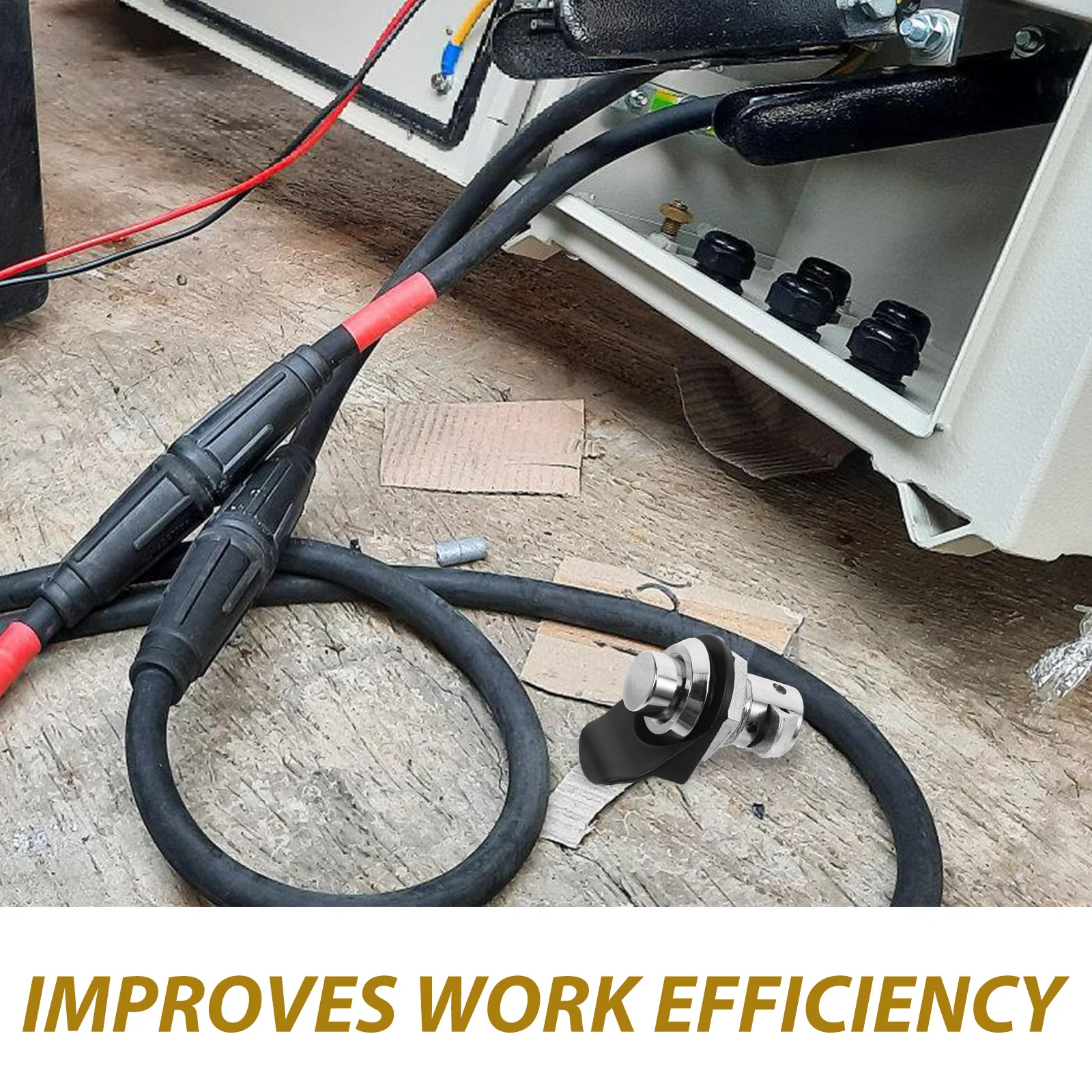 دائم سبيكة زر الباب مركبة بحرية قفل قابل للسحب تأثير قفل زهر البرقوق دبوس اسطوانة تعزيز الأمن للإلكترونية #2