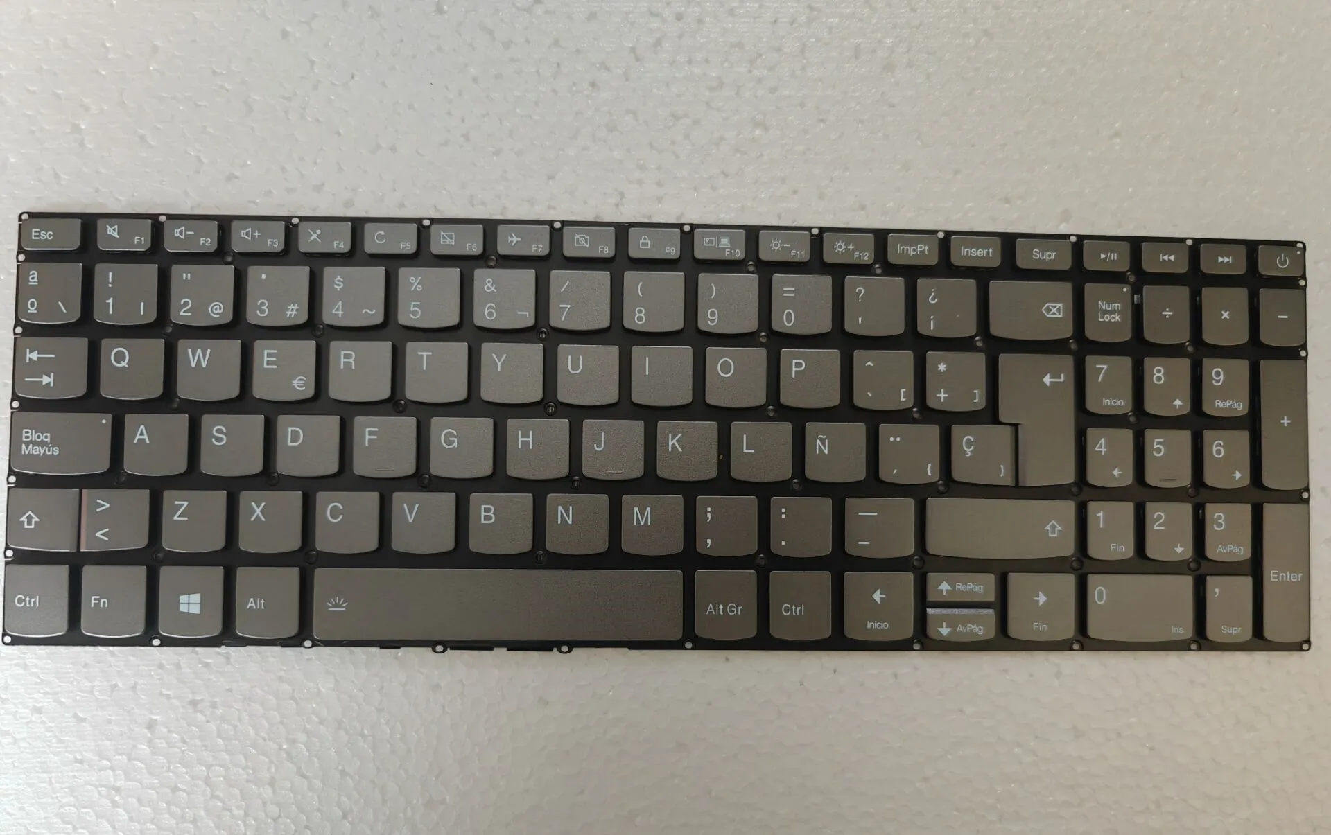 Hiszpańska podświetlana klawiatura dla Lenovo IdeaPad L340-15 L340-15API L340-15IWL L340-17API L340-17IWL 320-15IKB 320-17IKB 720S-15IBK