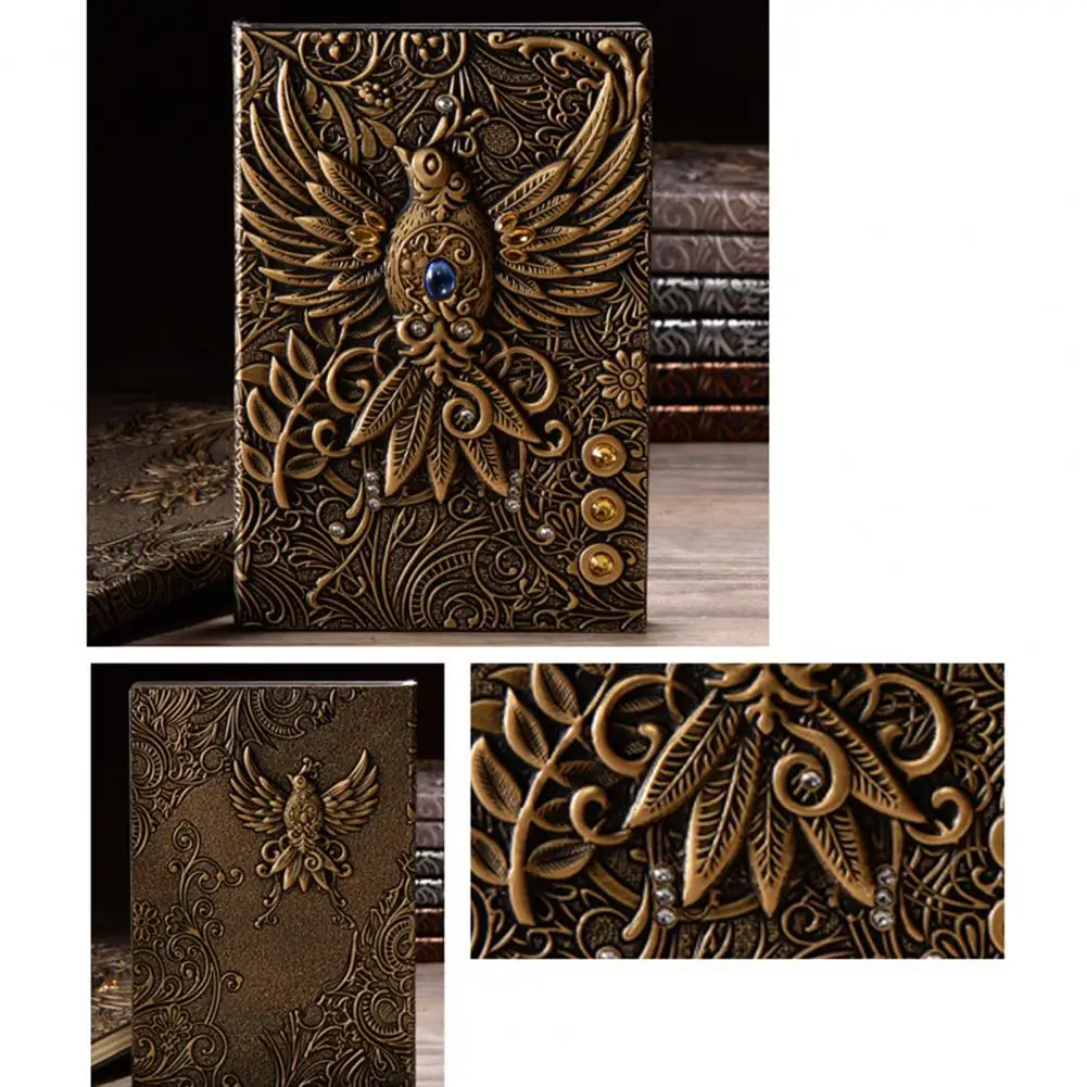 Прочный бумажный блокнот, классический блокнот в Европейском стиле, журнал путешествий с прочной идентификацией для планов