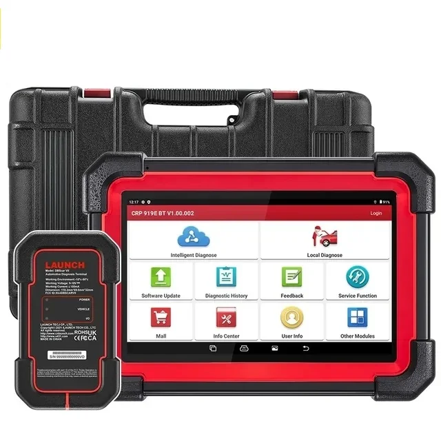 

X431 CRP919E BT Auto OBD2 Scanner Active Test ECU Coding CANFD DOIP 31+ Reset Car Diagnostic Tool