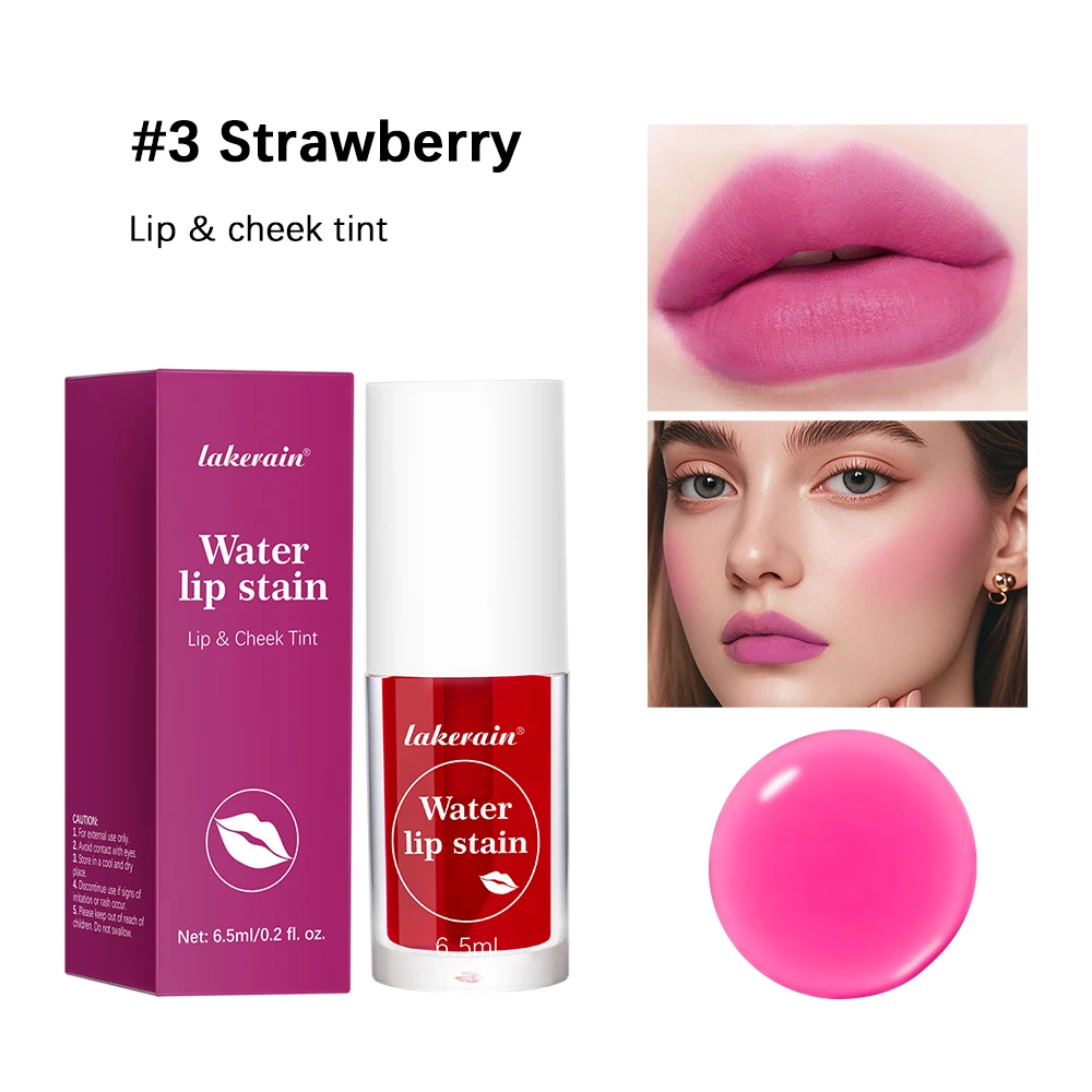 Fruity Water Tint for Lips Long Lasting Waterproof Lipstick Woman Lip Tints Stain Lipgloss Makeups Cosmetics Makeup Glosses