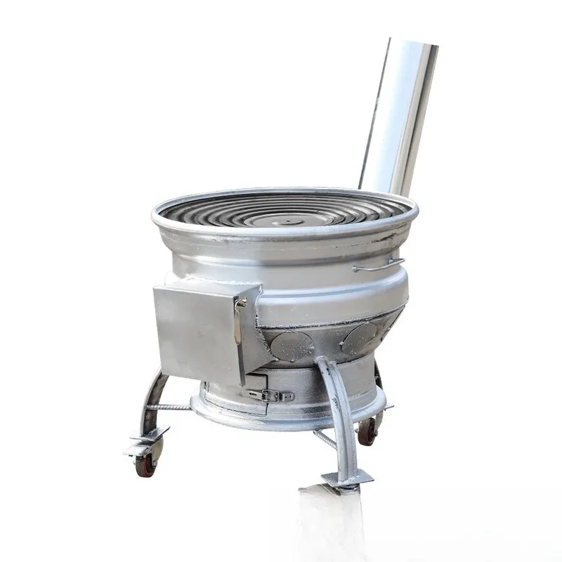 

Rural new car steel ring firewood stove commercial household outdoor