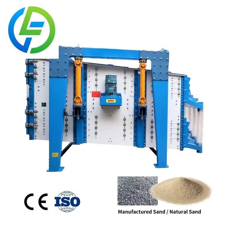 Customize Screening Machine Square Pendulum Screen Sand Vibrating Screen Multi-layer Square Rotary Screen for Fracturing Sand