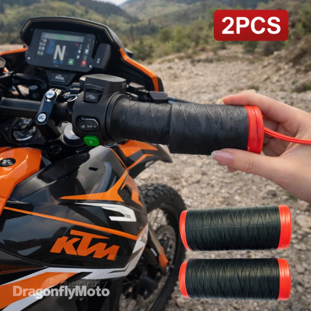 

Силиконовые накладки на руль мотоцикла для KTM 890 1090 1190 ADVENTURE / R 790 ADVENTURE / S / R Duke 790 890, самозатягивающиеся