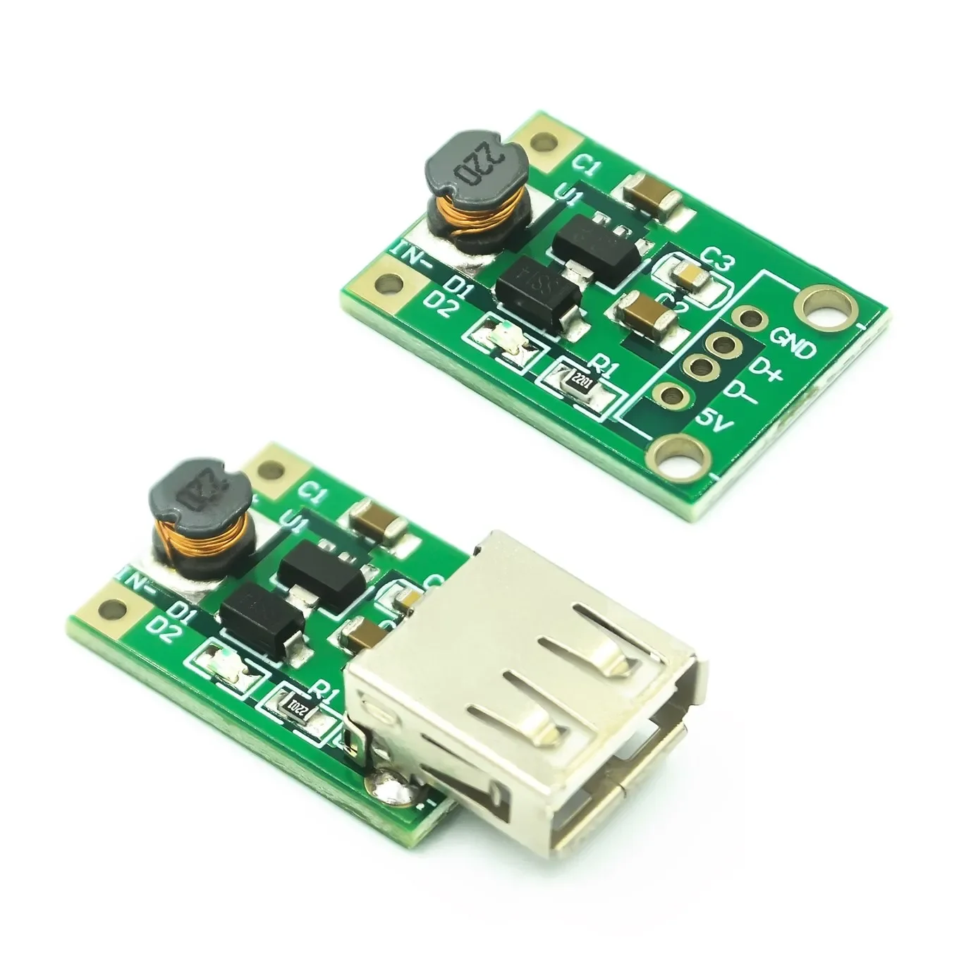 DC-DC booster Voltage regulator power module battery booster plate 0.9V~5V 5V mobile power boost