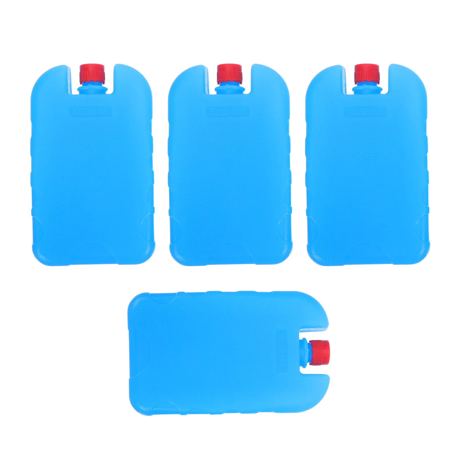 

4Pcs Reusable Ice Crystal Cooling Boxes Core Air Conditioner Fan High Efficiency Freezer Ice Packs for Camping Lunch Boxes