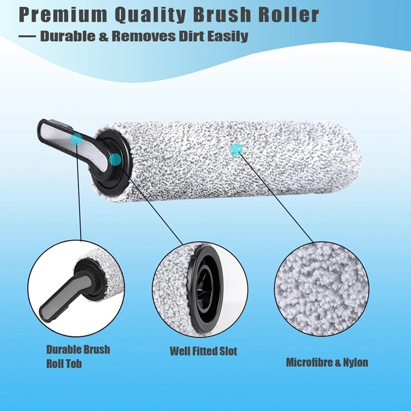 Rodillo de cepillo y filtro para Tineco Floor ONE S5 /S5 Pro, repuestos de aspiradora en seco y húmedo inalámbrico