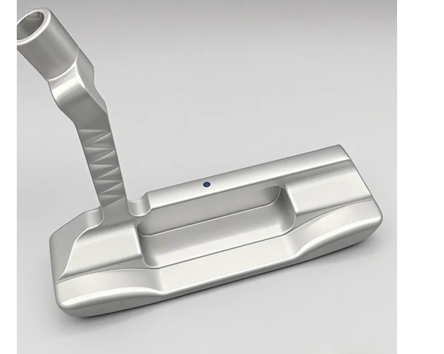 Główki putterów golfowych CNC na zamówienie, stal nierdzewna GSS DASS z gumowym uchwytem, opcja zwiększająca sprytność, z lub bez trzonka.