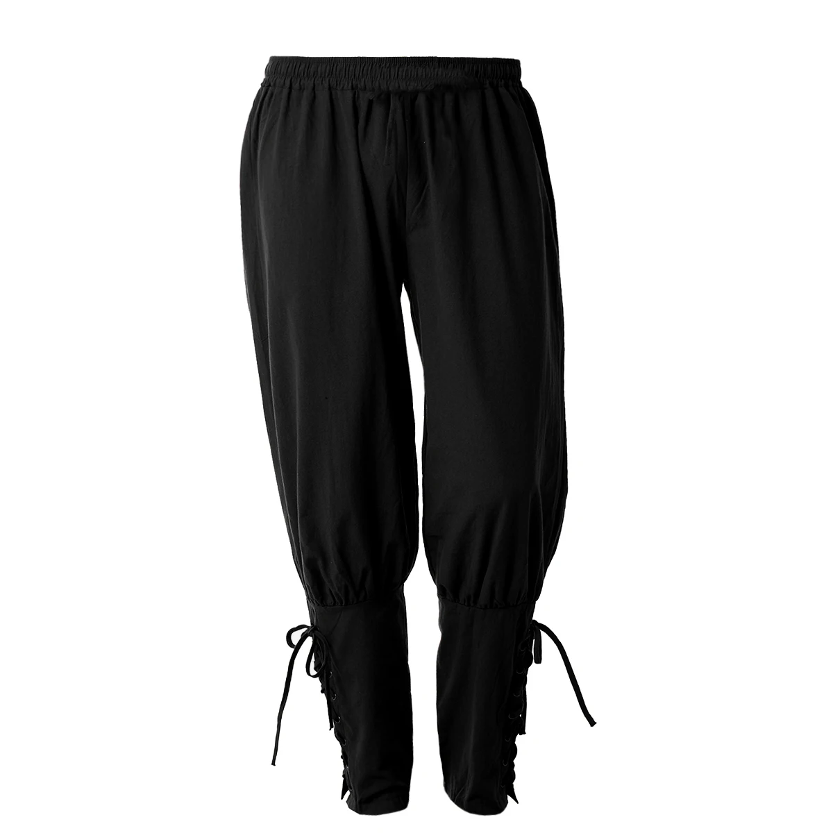 

Men Medieval Cosplay Pants Halloween Horseman Navigator Leg Bandage Pirate Costume