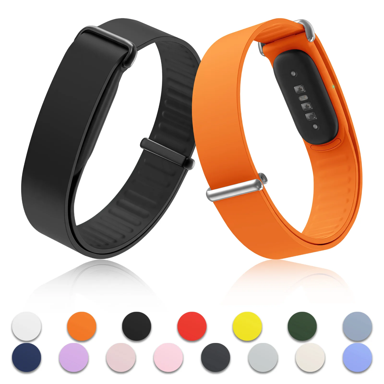 Soft Silicone Watch Strap For Google Fitbit Air Rubber Replacement Bracelet Watch Band For Fitbit Air Sport Loop Correa Wristban