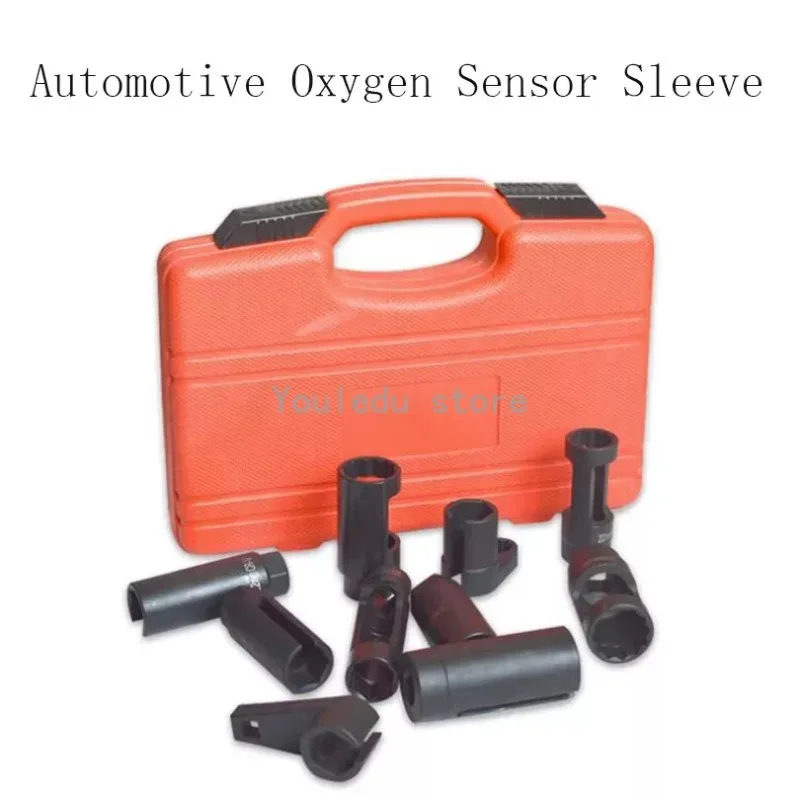 

7pcs/10pcs Oxygen Sensor Wrench Kit Thread Chaser Tool Fit for Auto O2 Socket Removal Install Offset Vacuum Sensor Socket New