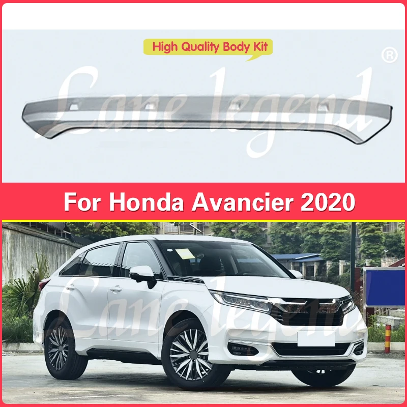 For Honda Avancier 2020 Front Bumper Lip Spoiler Splitter Diffuser Cover Guard Front Lip Chin Bumper Body Kits Aprons