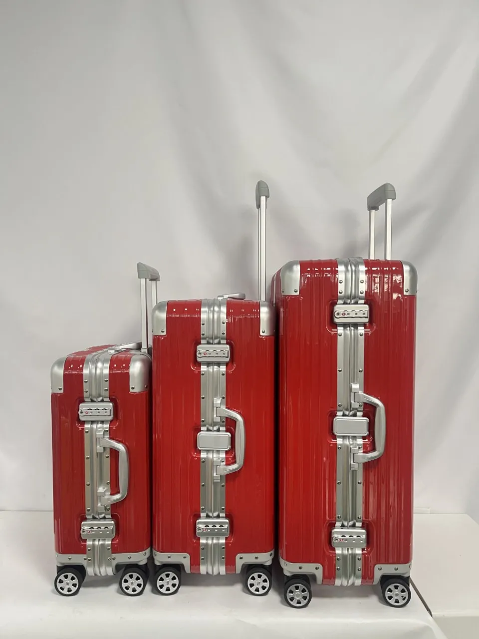 Caixa de carrinho de viagem com trava de roda universal