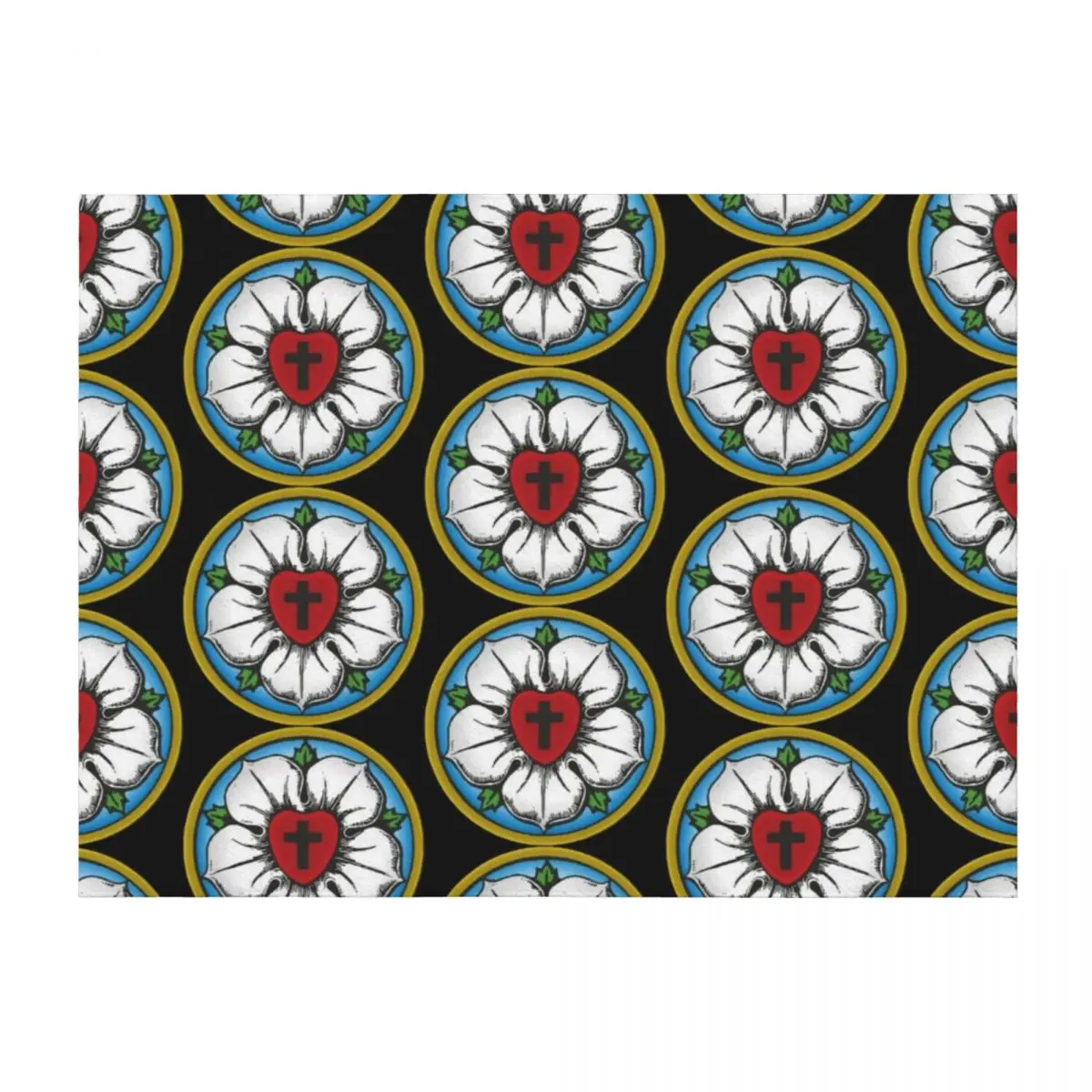 

Luther Rose Throw Blanket For Baby Bed Fashionable Cute Plaid Plaid on the sofa Blankets